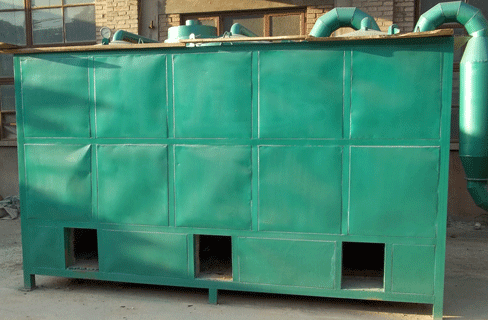 Energy saving large carbonization furnace for green environment to make more contributions