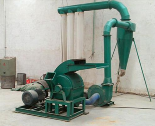 Wood powder machine