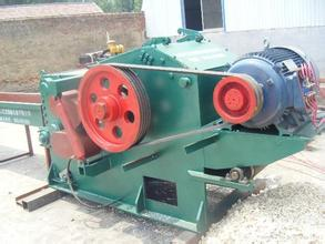 Drum wood chipper