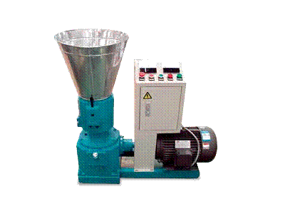 Flat die small wood pellet mill