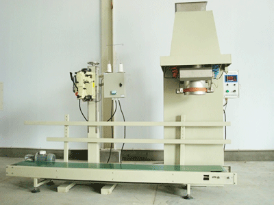 Large dose of powder automatic weighing and packing machine